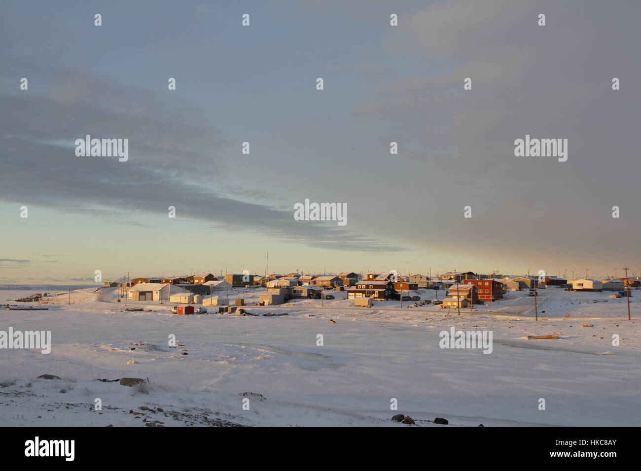 Cambridge bay nunavut sunrise hires stock photography and images Alamy