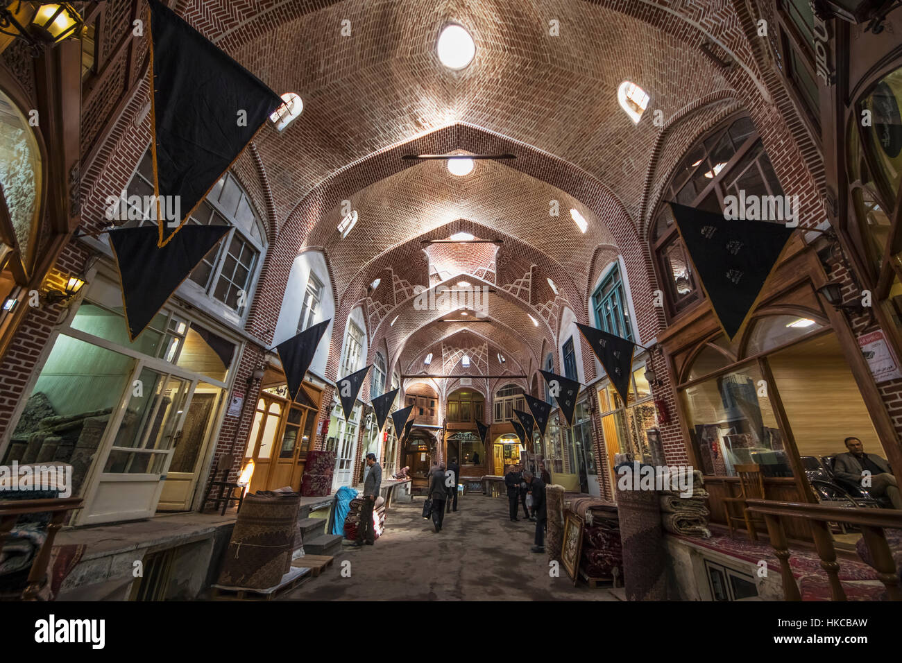 Tabriz Historic Bazaar; Tabriz, Iran Stock Photo