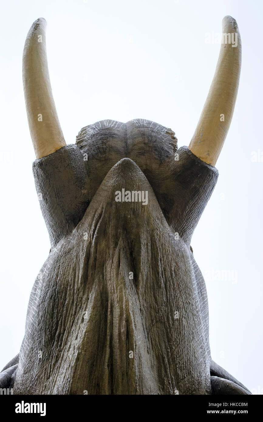 Jumbo the elephant. This lifesize statue celebrates the worldfamous