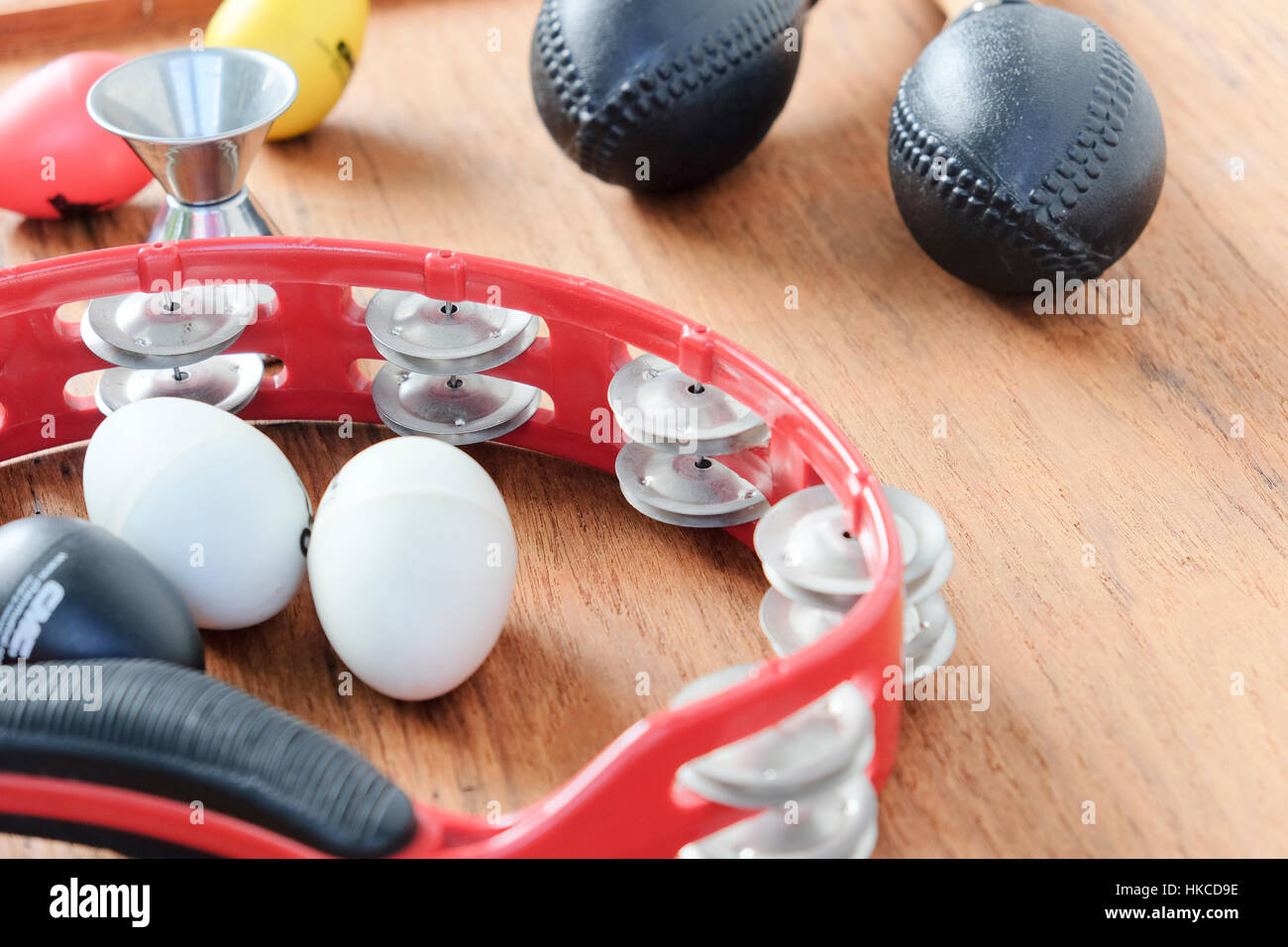 Set of percussion instruments Stock Photo - Alamy