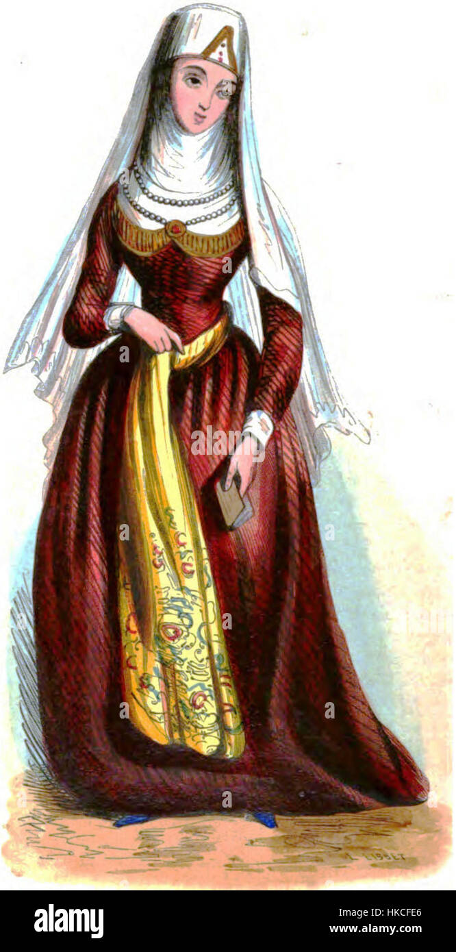 L. Liseet. Georgienne (Asie). Auguste Wahlen. Moeurs, usages et costumes de tous les peuples du monde. 1843 Stock Photo