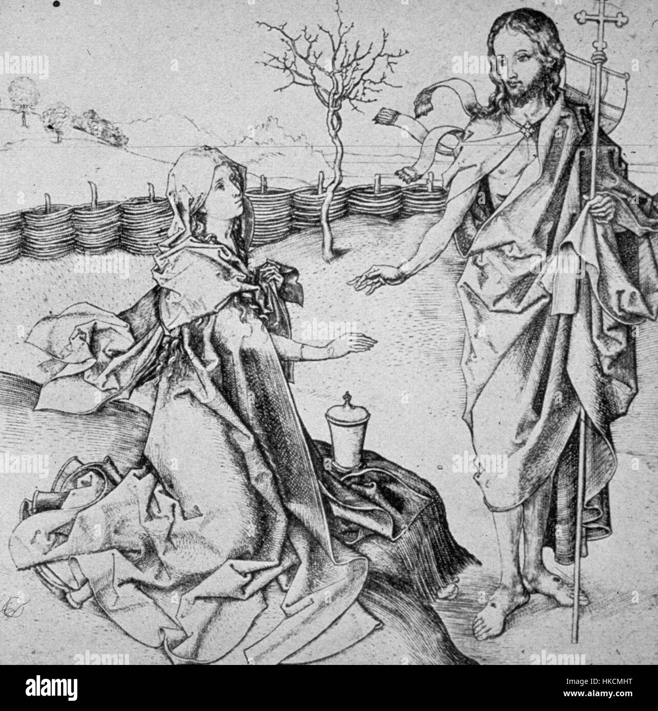 Noli Me Tangere Art Black And White Stock Photos Images Alamy