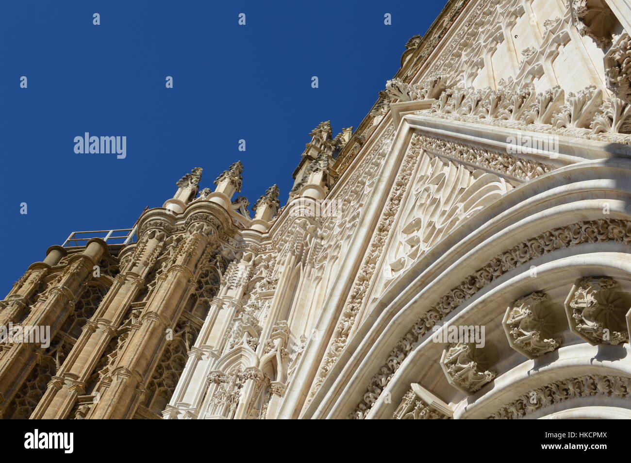 Seville's Cathedral Stock Photo