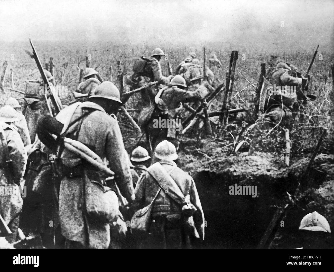 Bataille de Verdun 1916 Stock Photo