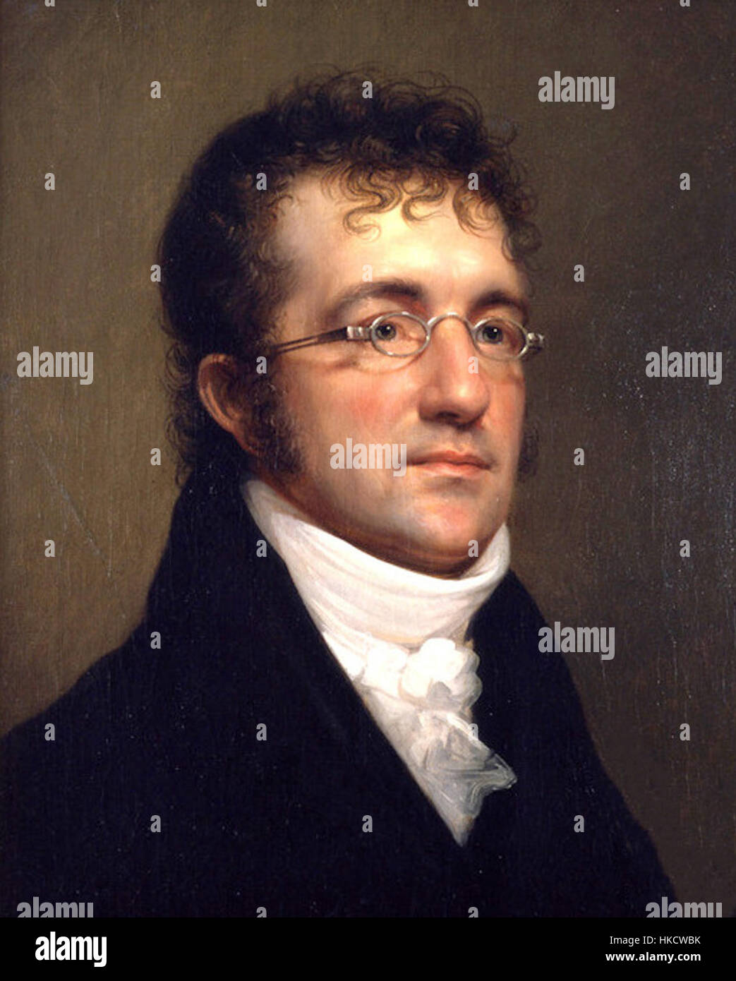 Benjamin Henry Latrobe by Filippo Costaggini Stock Photo