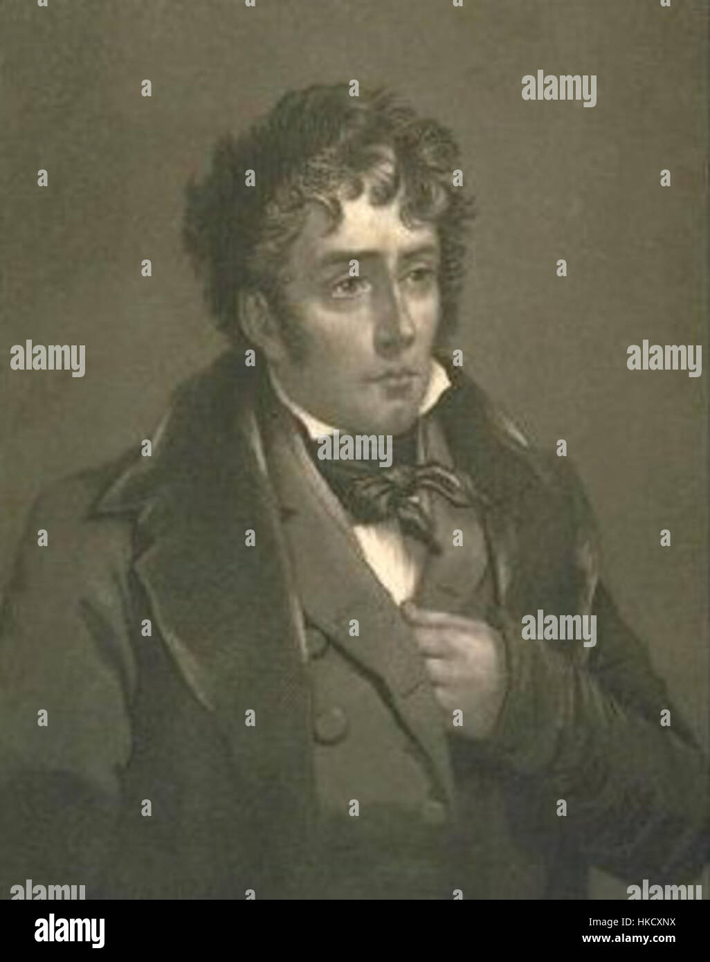 This portrait of FranÃ§ois-RenÃ© de Chateaubriand, a renowned French ...