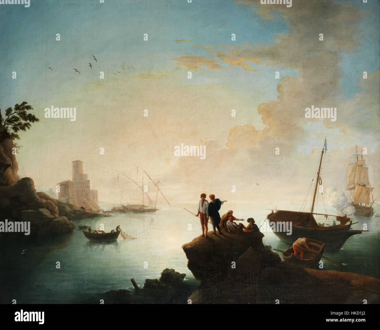 Francesco Fidanza painting1 Stock Photo Alamy