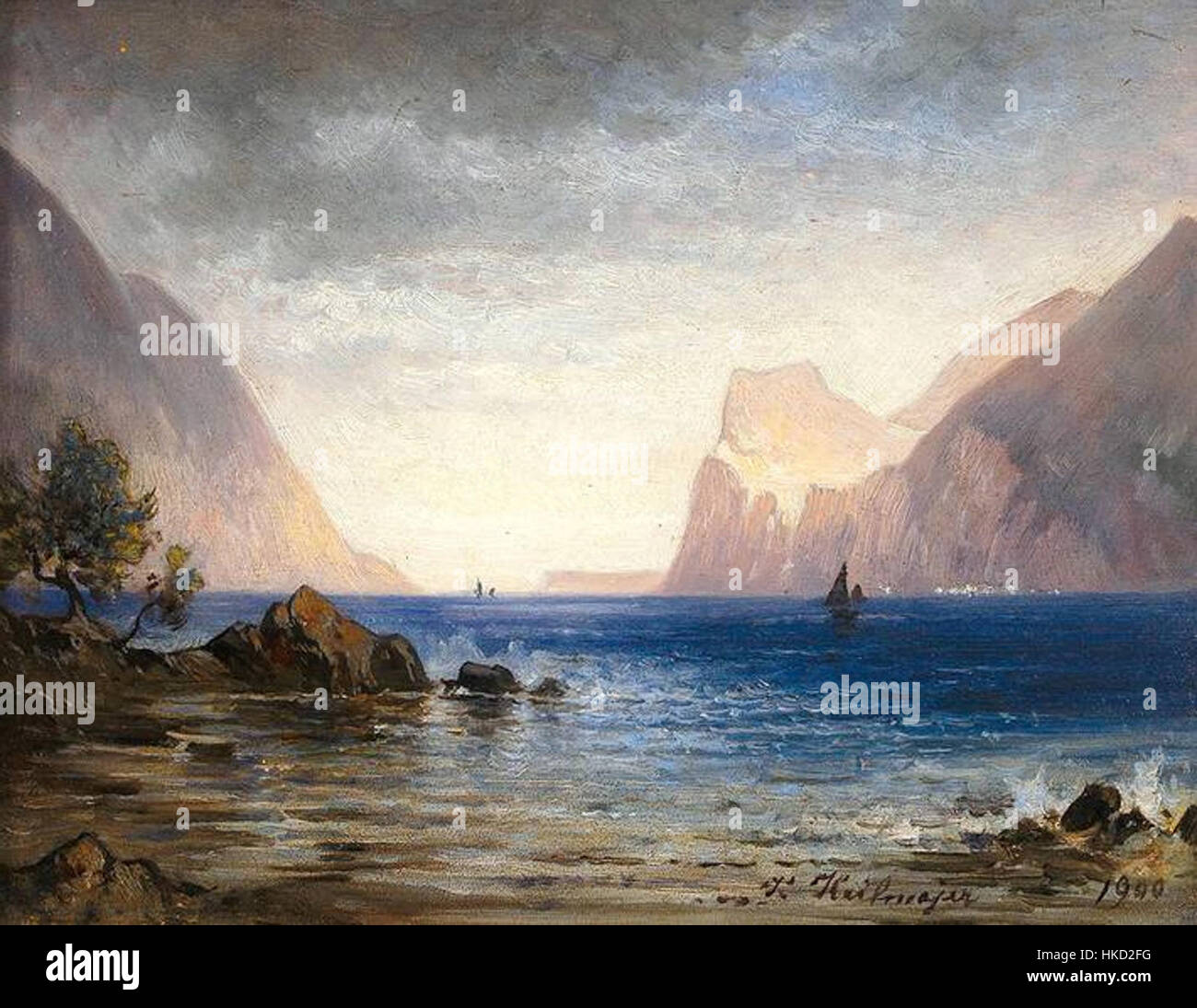 Italy countryside 1900 hi-res stock photography and images