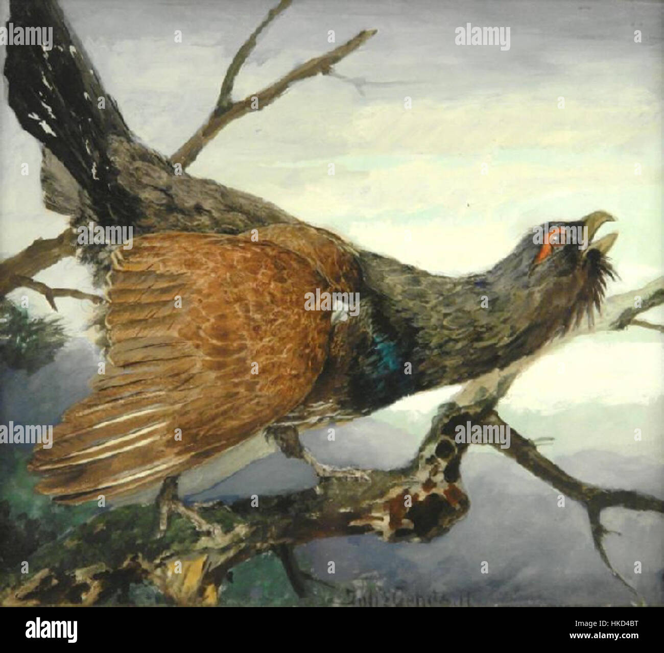 This Painting By Johannes Gehrts Showcases His Characteristic Style this-painting-by-johannes-gehrts-showcases-his-characteristic-style
