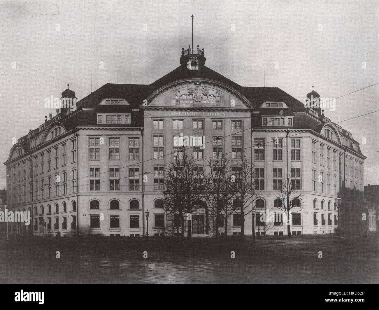 Leihhaus Leipzig 1914 Stock Photo - Alamy