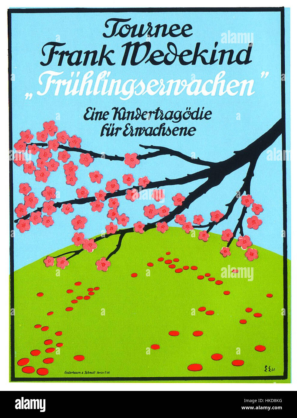 Plakat Edel   Fruehlingserwachen 03 Stock Photo