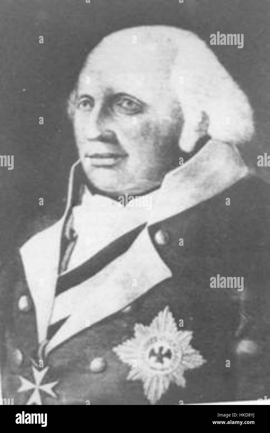Puttkamer, Georg Henning von (1721 1814) Stock Photo