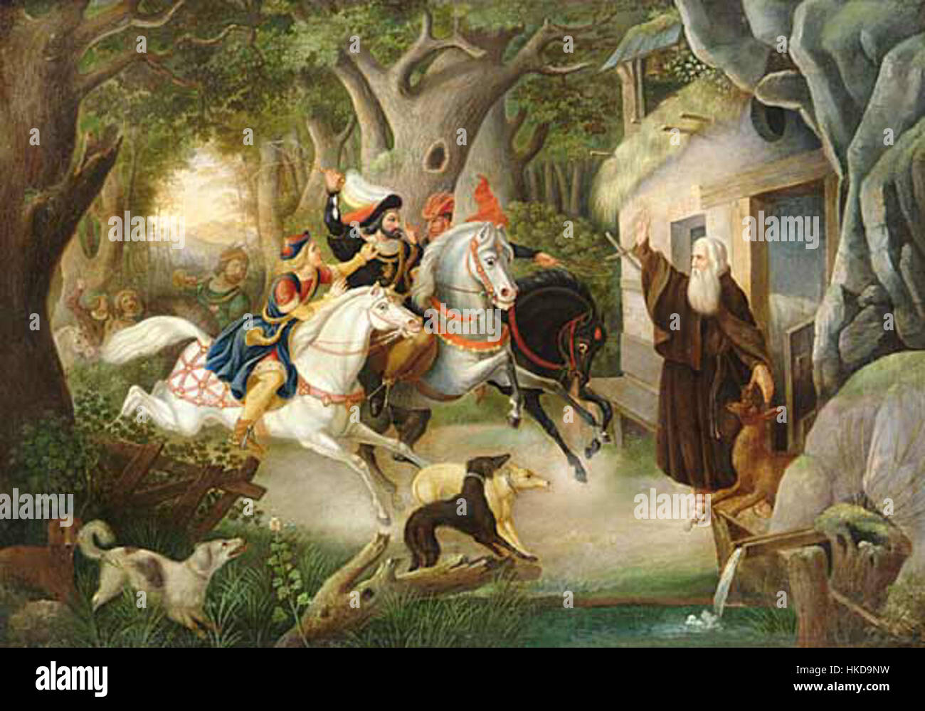 Saint Procopius is a revered religious figure, often depicted in ...
