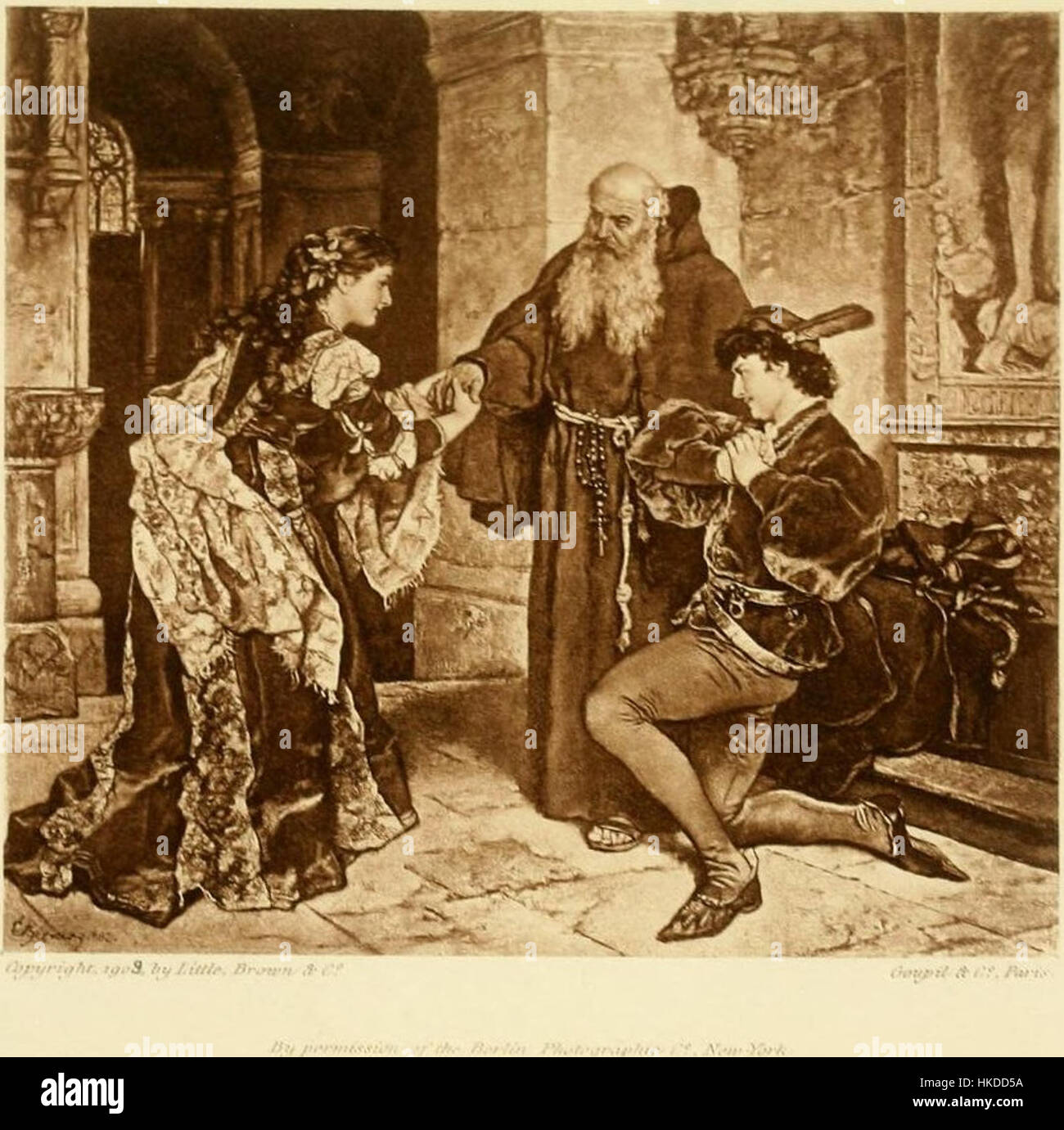 Becker Goupil Friar Laurences cell Stock Photo Alamy