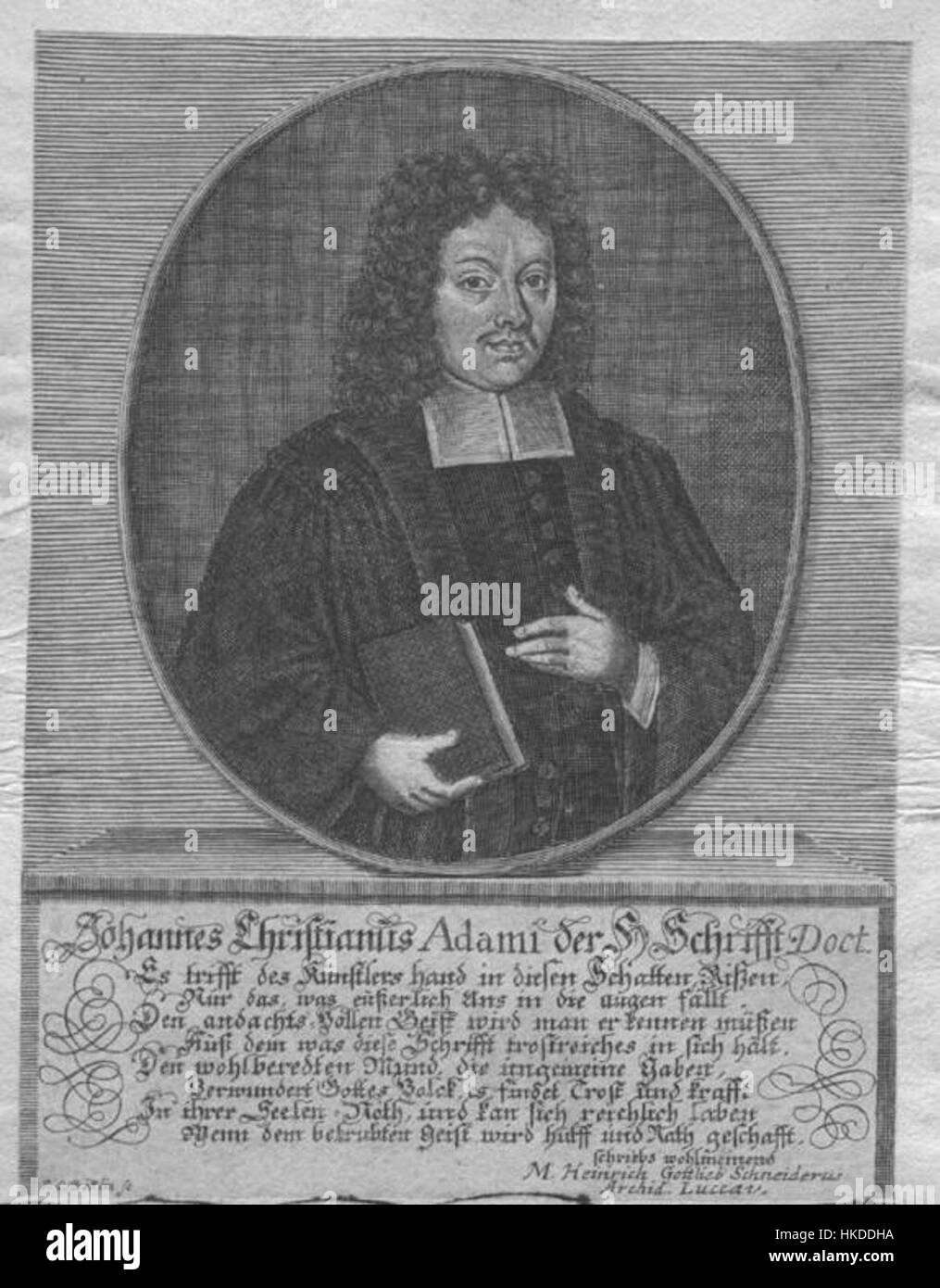Adami, Johann Christian (1662 1715 Stock Photo Alamy