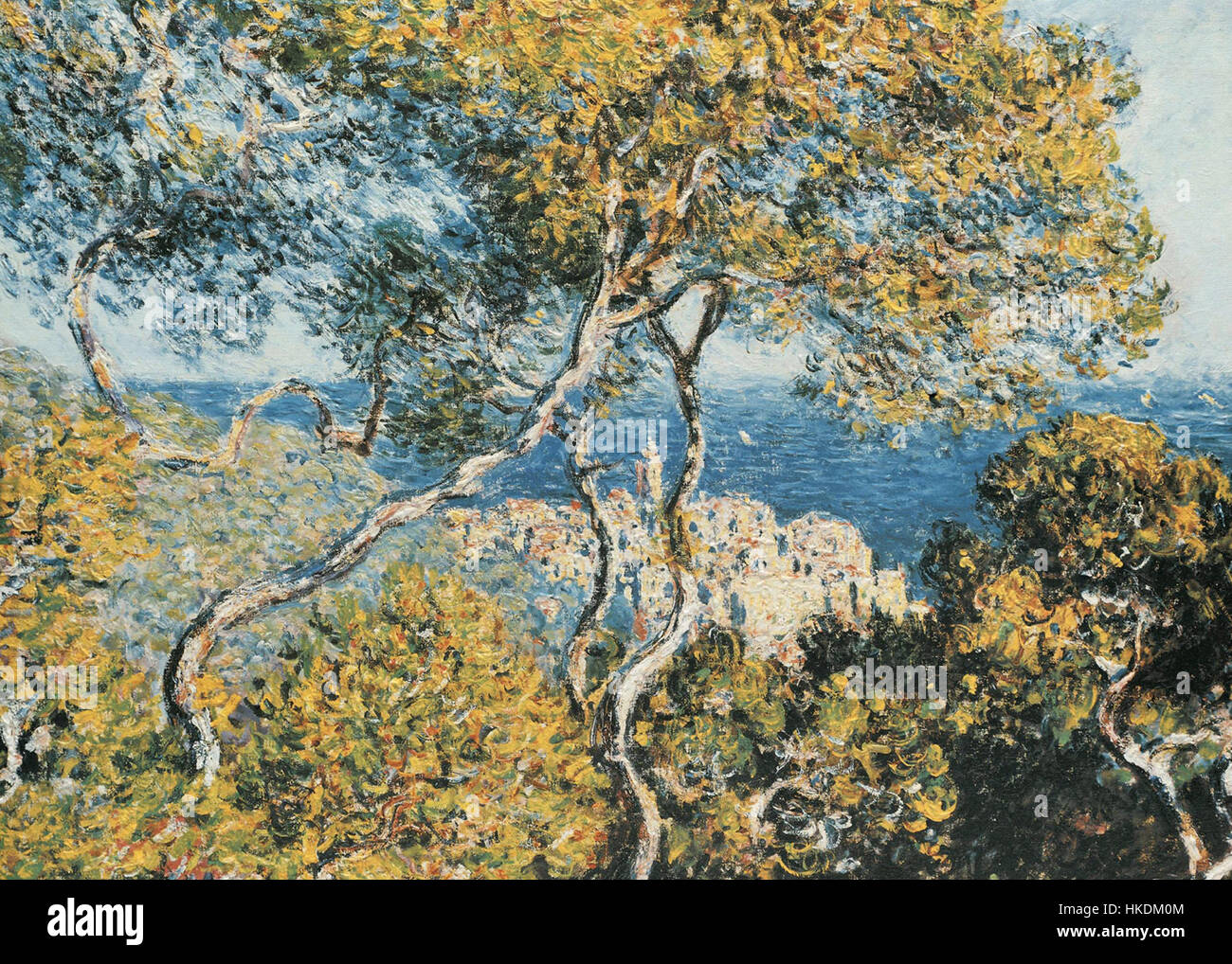 Claude Monet Bordighera Stock Photo - Alamy