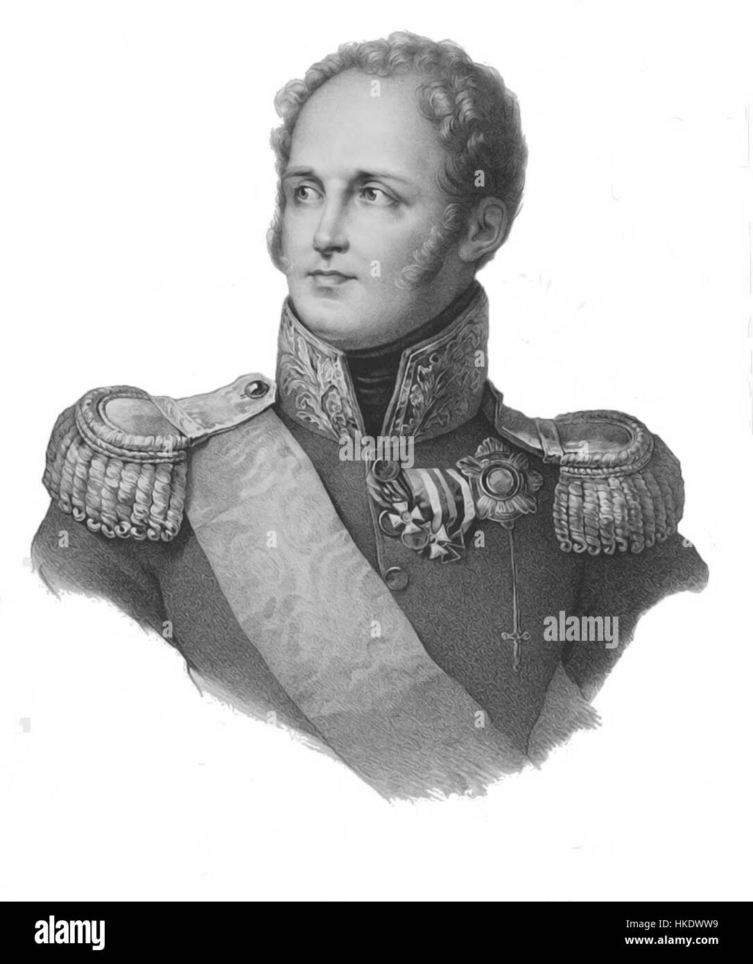 Alexander I of Russia Stock Photo - Alamy