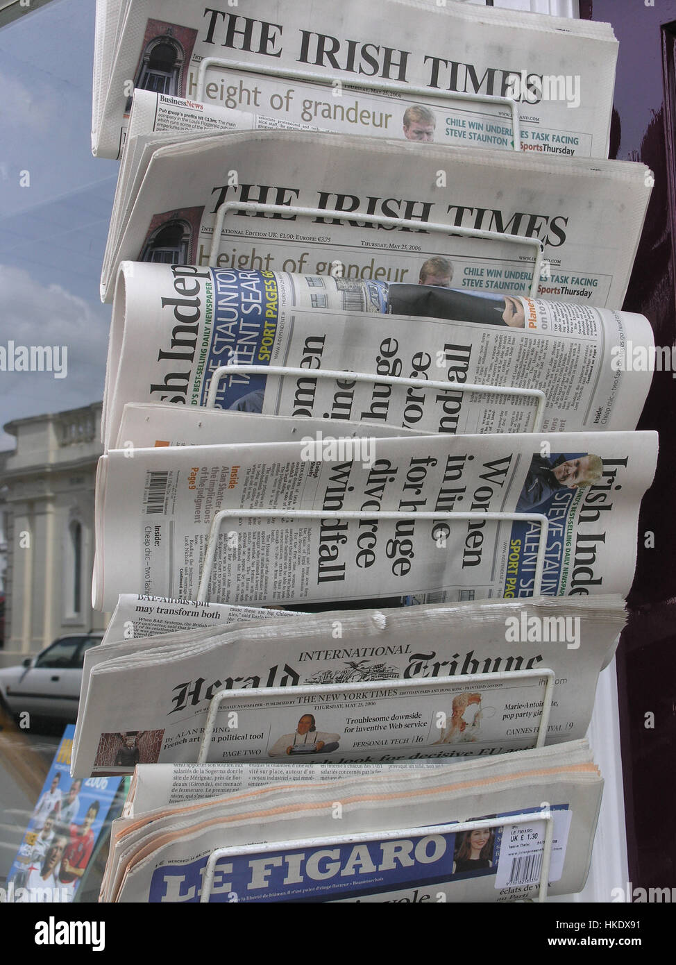 Newspapers in England UK Stock Photo Alamy