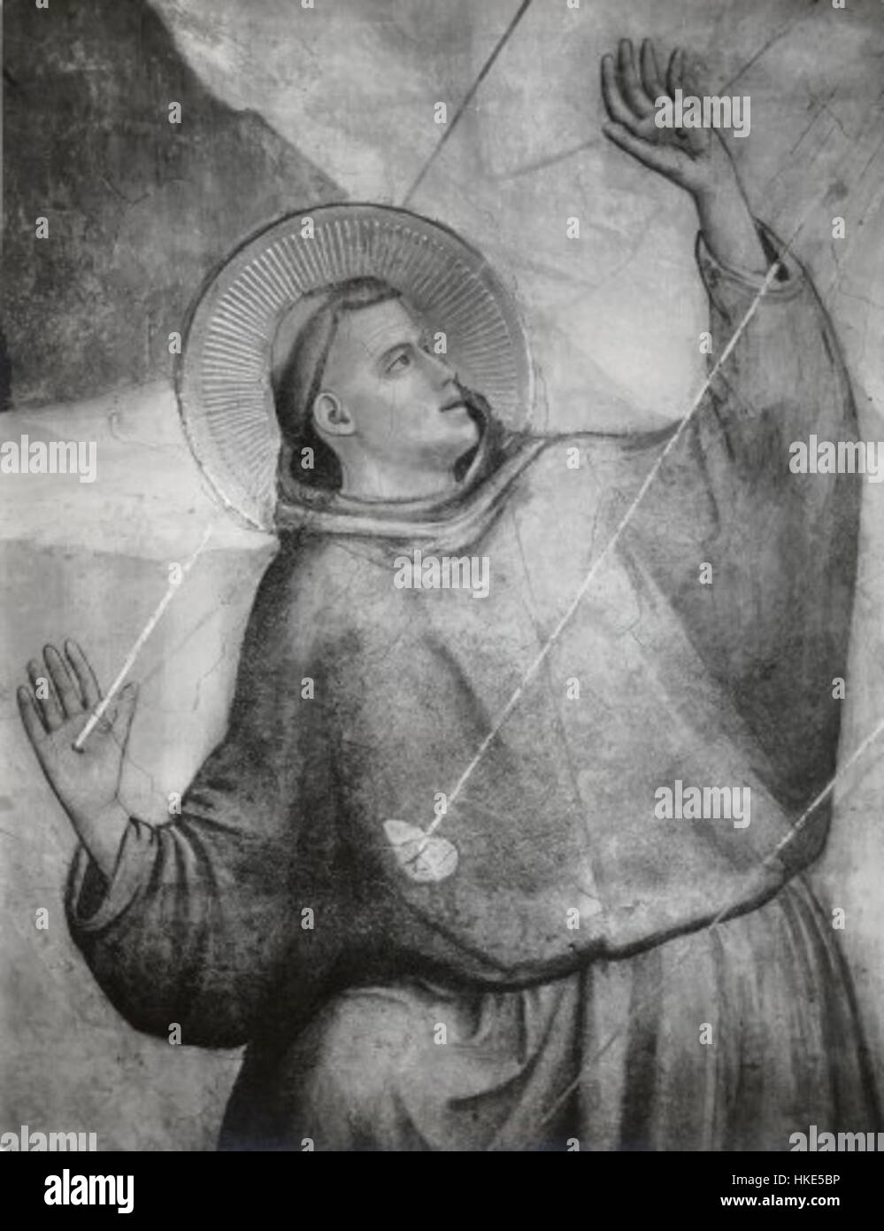 Giotto's 'Stigmata of St. Francis' from the Bardi Chapel is a renowned ...