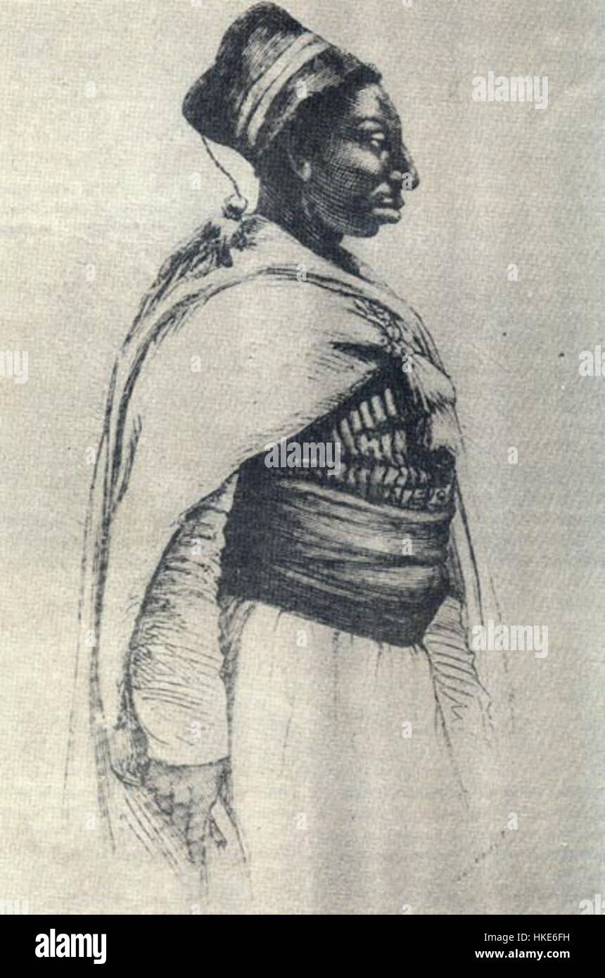This painting by Lat Dior, a notable Senegalese artist, portrays ...