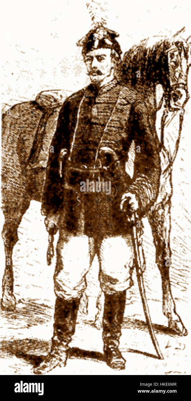 This 1863 work by Lansier presents a historical portrait, showcasing ...