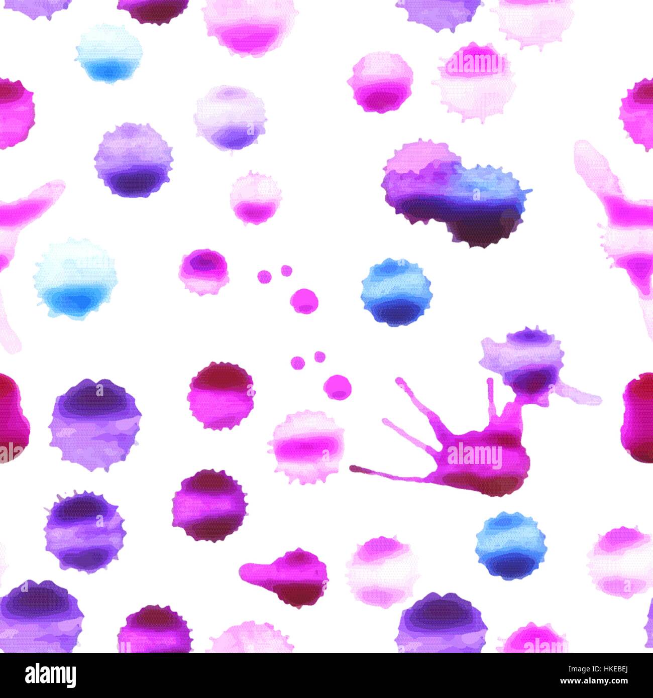 Watercolor vector seamless pattern Stock Vector Image & Art - Alamy