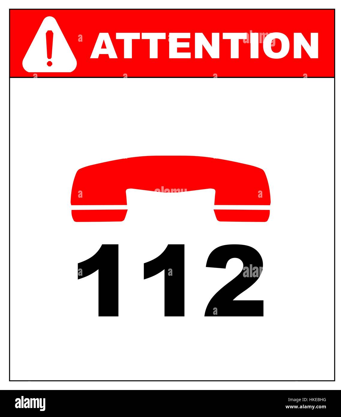 vector. emergency call 112 Stock Vector Image & Art - Alamy
