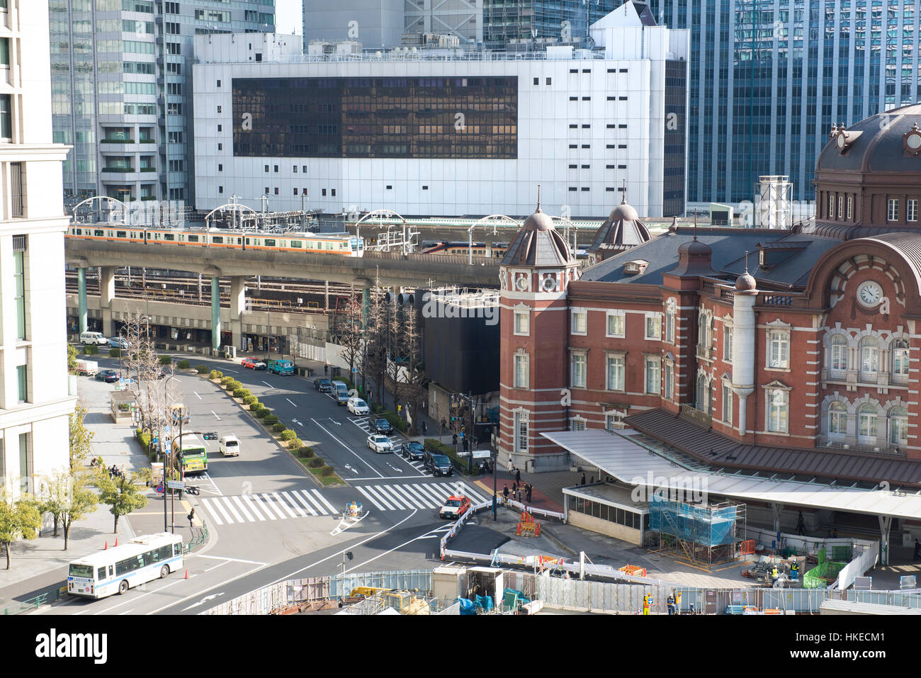 Tokyo Station Is A Railway Station In The Marunouchi Business District Of Chiyoda Tokyo Japan Near The Imperial Palace Grounds Stock Photo Alamy
