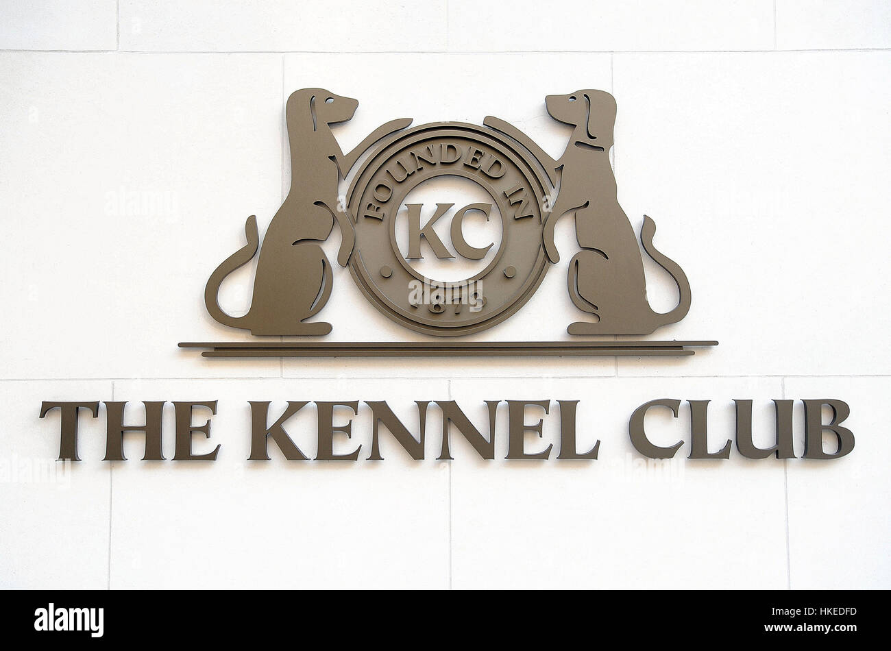 The sign on the Kennel Club headquarters in central London Stock Photo Alamy The sign on the Kennel Club headquarters in central London Stock Photo Alamy