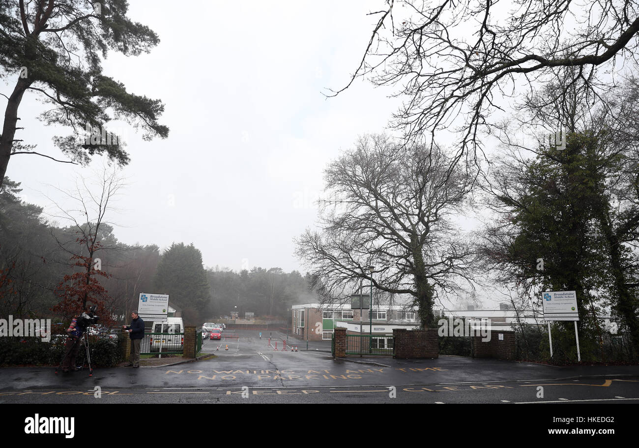 Broadstone middle school near to poole in dorset hires stock