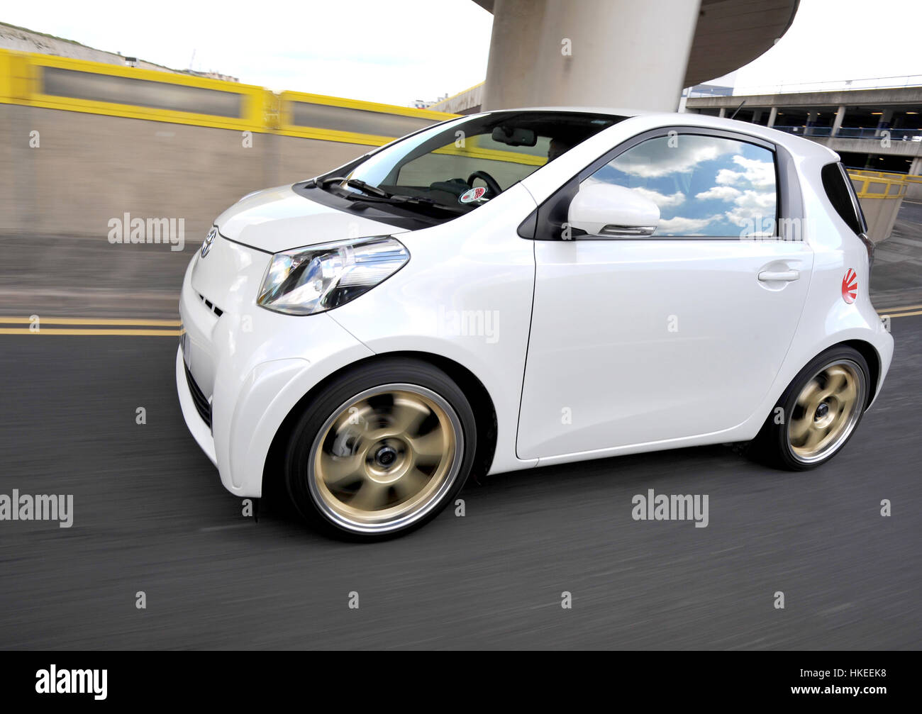 Modified Toyota IQ sub compact city car Stock Photo