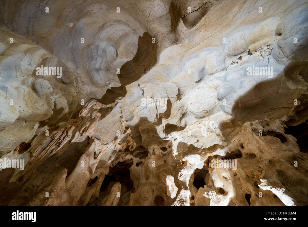 Grotte du chameau, sous les montagnes de Zegzel (camel cave east morocco) Stock Photo