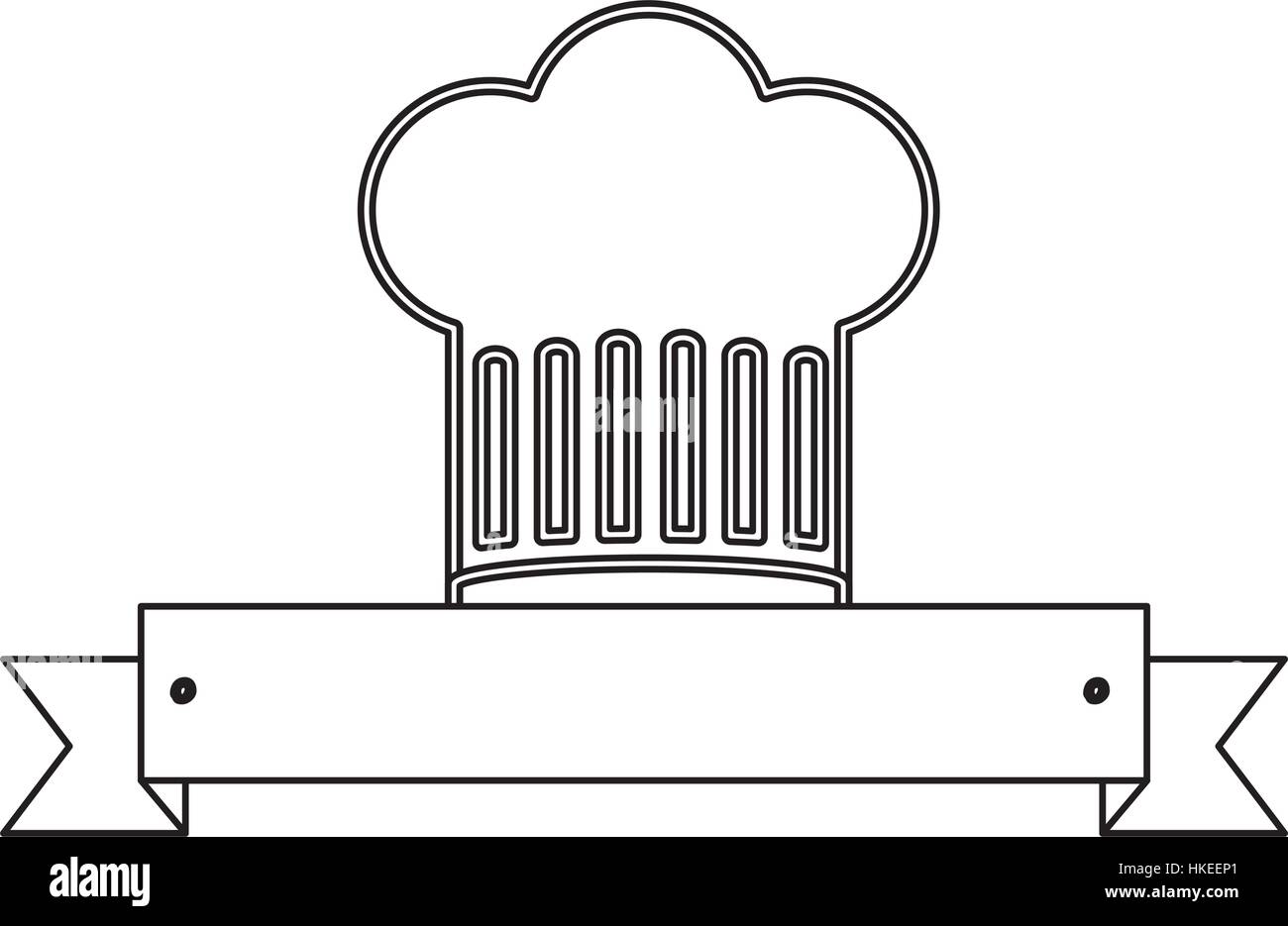 Chef hat symbol icon vector illustration graphic design Stock Vector ...
