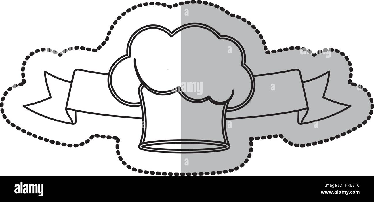 Chef hat symbol icon vector illustration graphic design Stock Vector ...