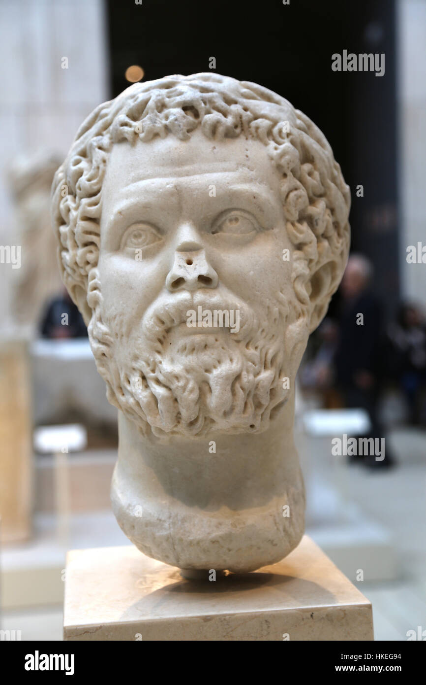 Clodius Albinus (150-197). Roman usurper who was proclaimed emperor by ...