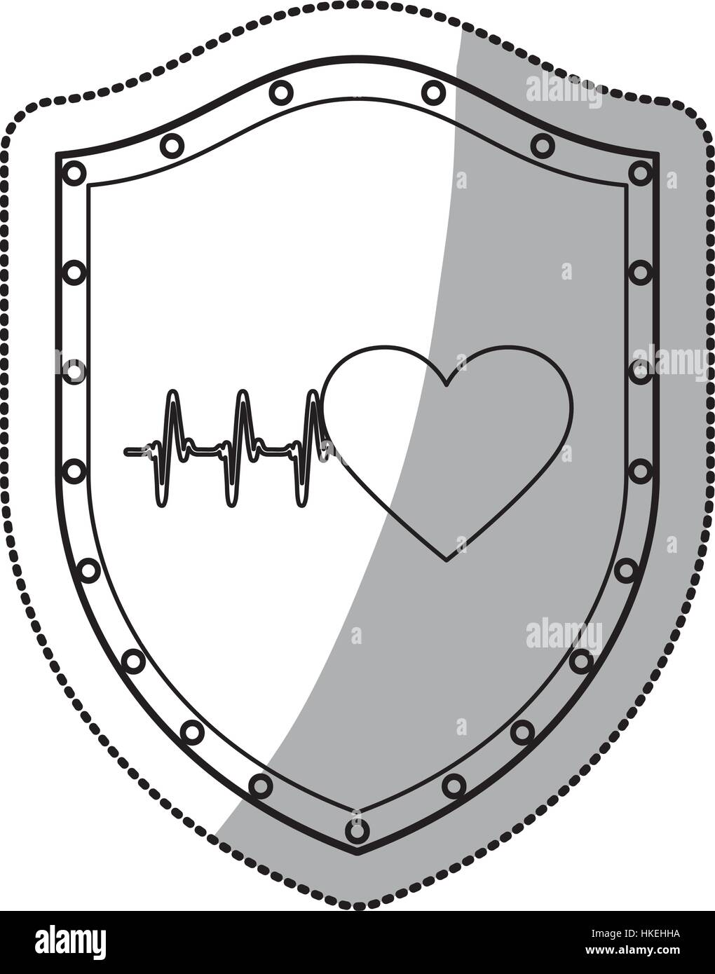 Medical heart healthcare icon vector illustration graphic design Stock ...