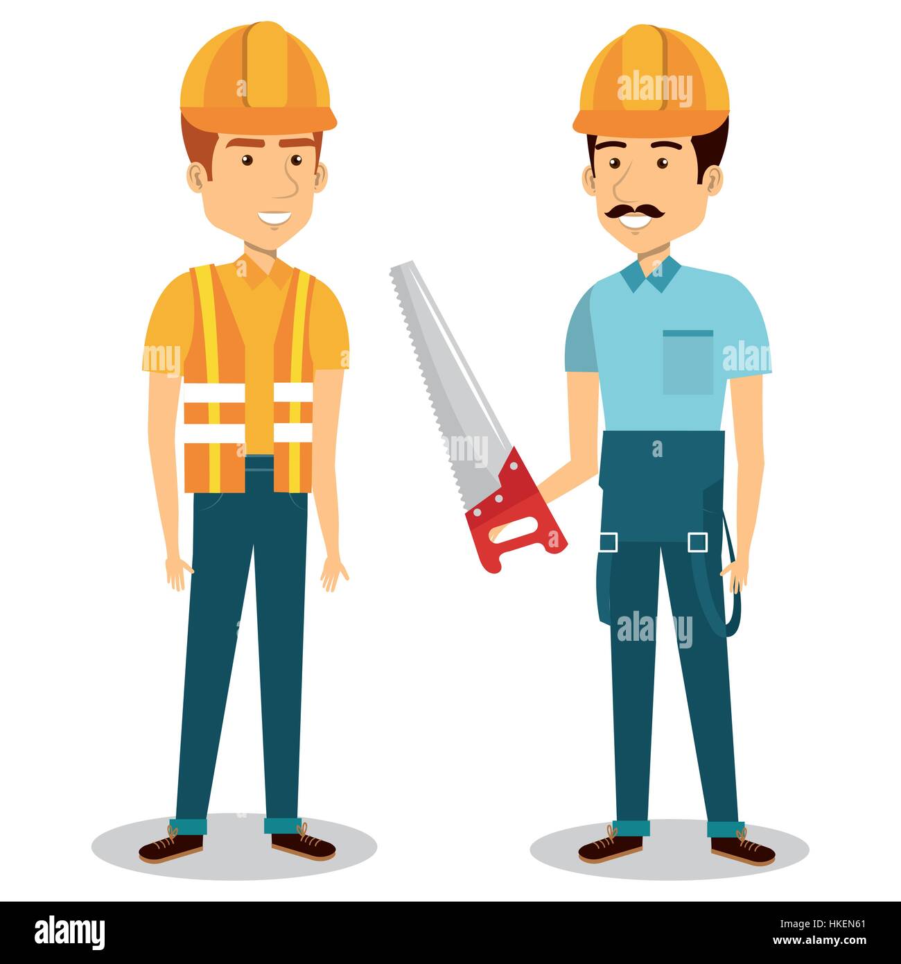 builders group avatars characters vector illustration design Stock ...