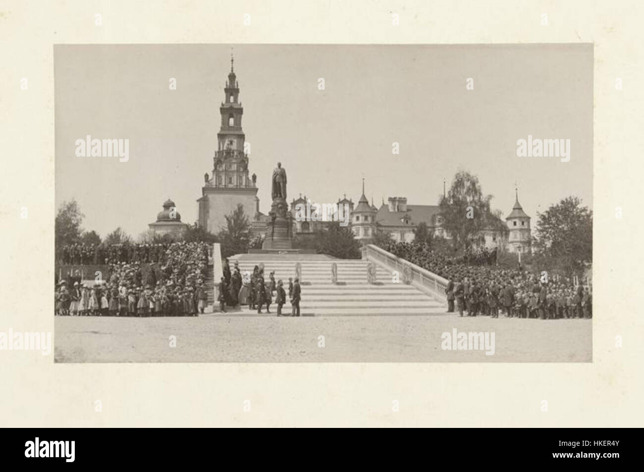 Pomnik Aleksandra II Czestochowa inauguracja 01 Stock Photo