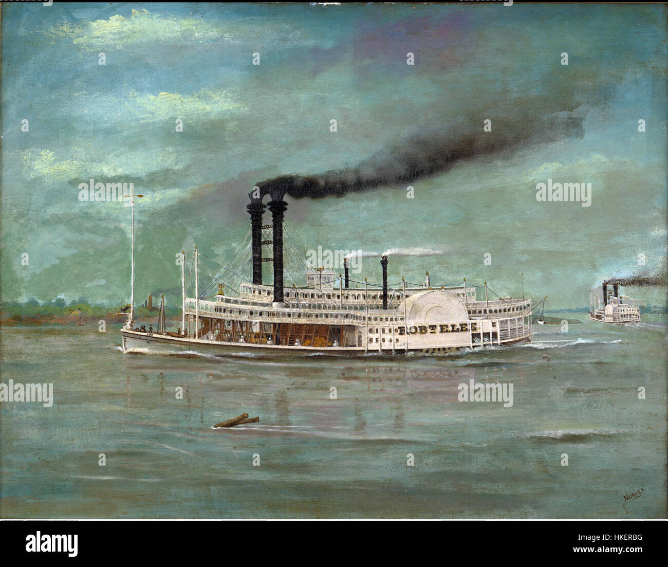 Steamboat mississippi 19th century hi-res stock photography and