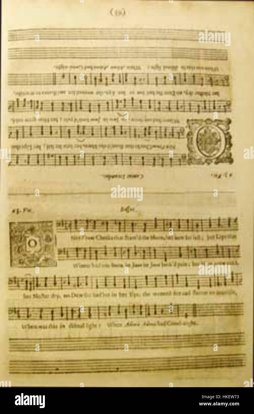 A historical 'Table Book' by Lawes, documenting the life and works of ...