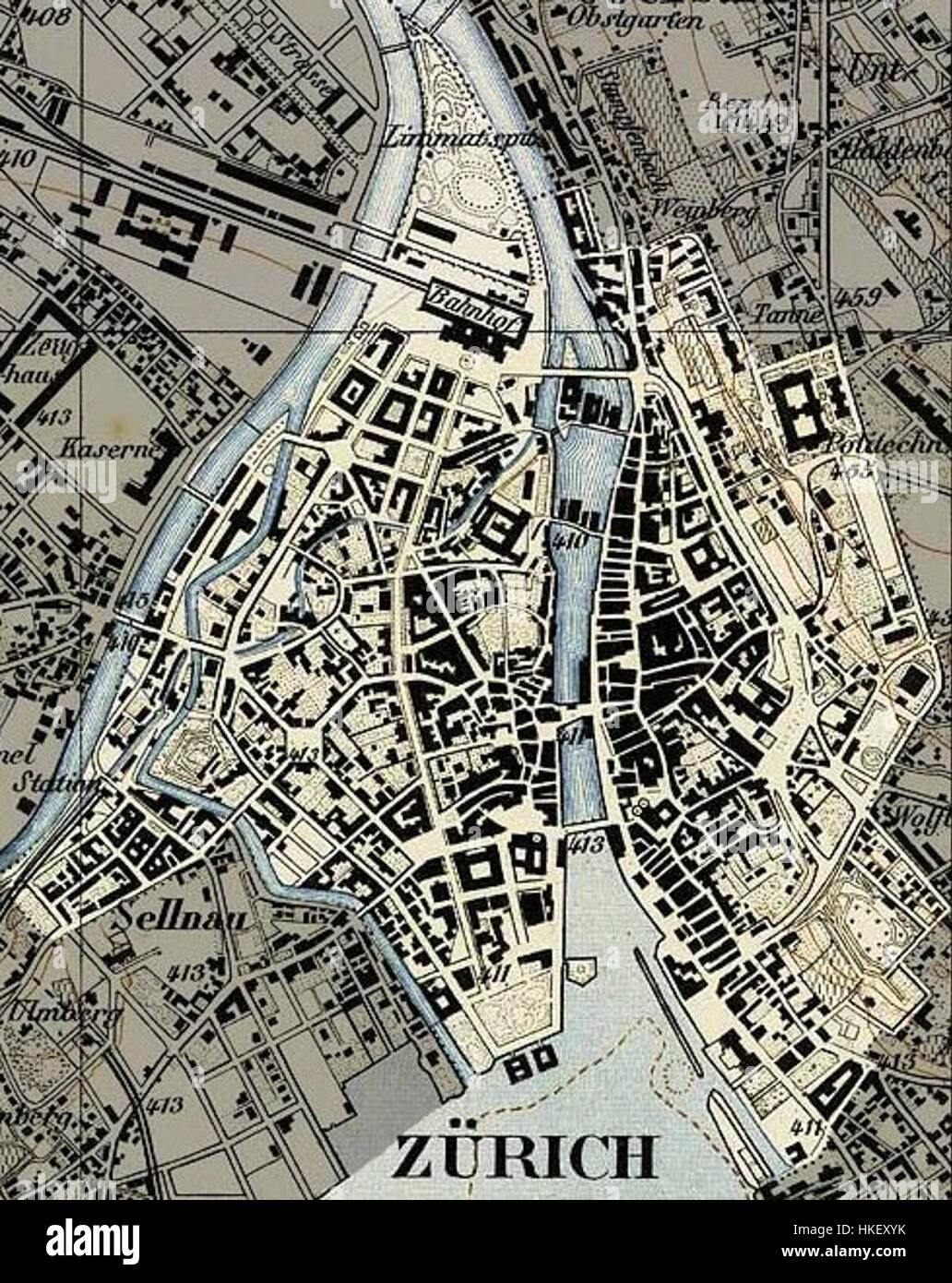 Map of zurich hi-res stock photography and images - Alamy Map of zurich hi-res stock photography and images - Alamy