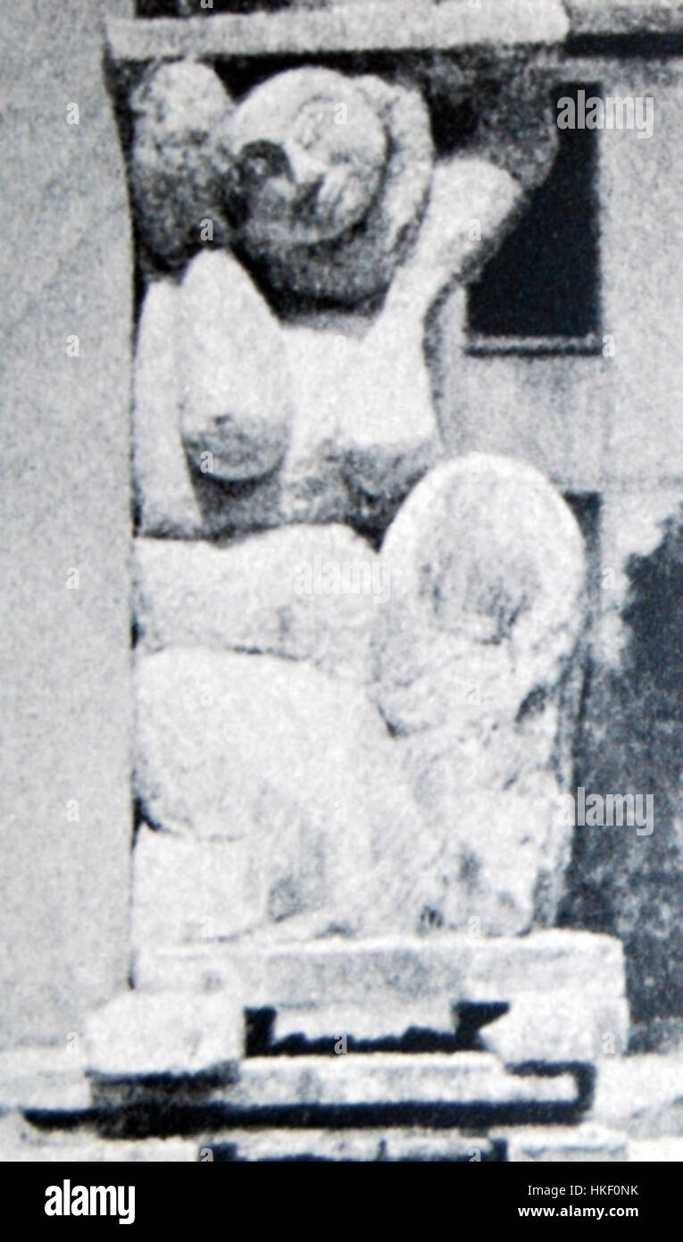 Amedeo modigliani cariatide at la ruche 1914 Stock Photo