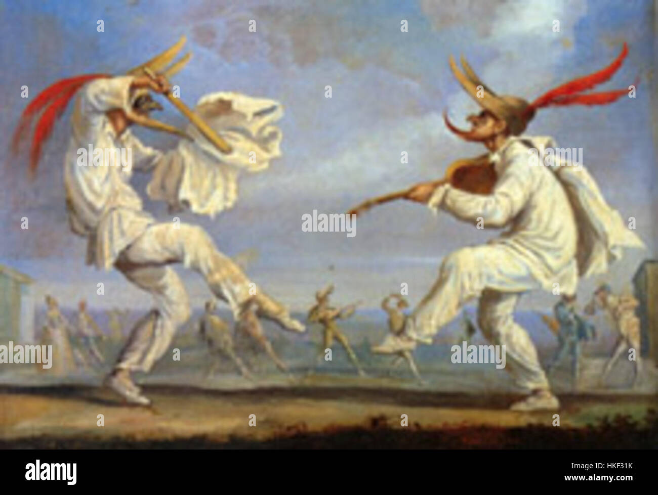Commedia dell'arte characters hi-res stock photography and images - Alamy