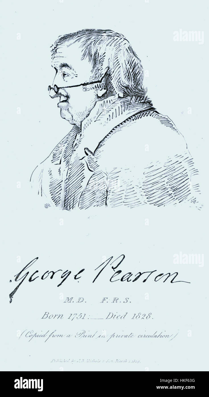 Dr. George Pearson was a prominent 19th-century American physician ...