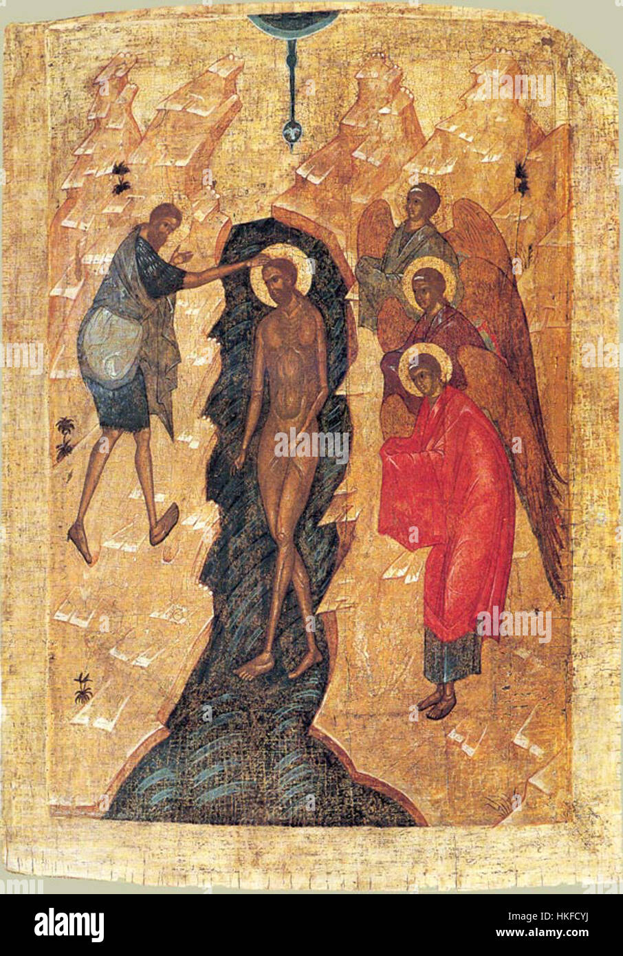 The 'Epiphany' painting from the 16th century represents the biblical ...