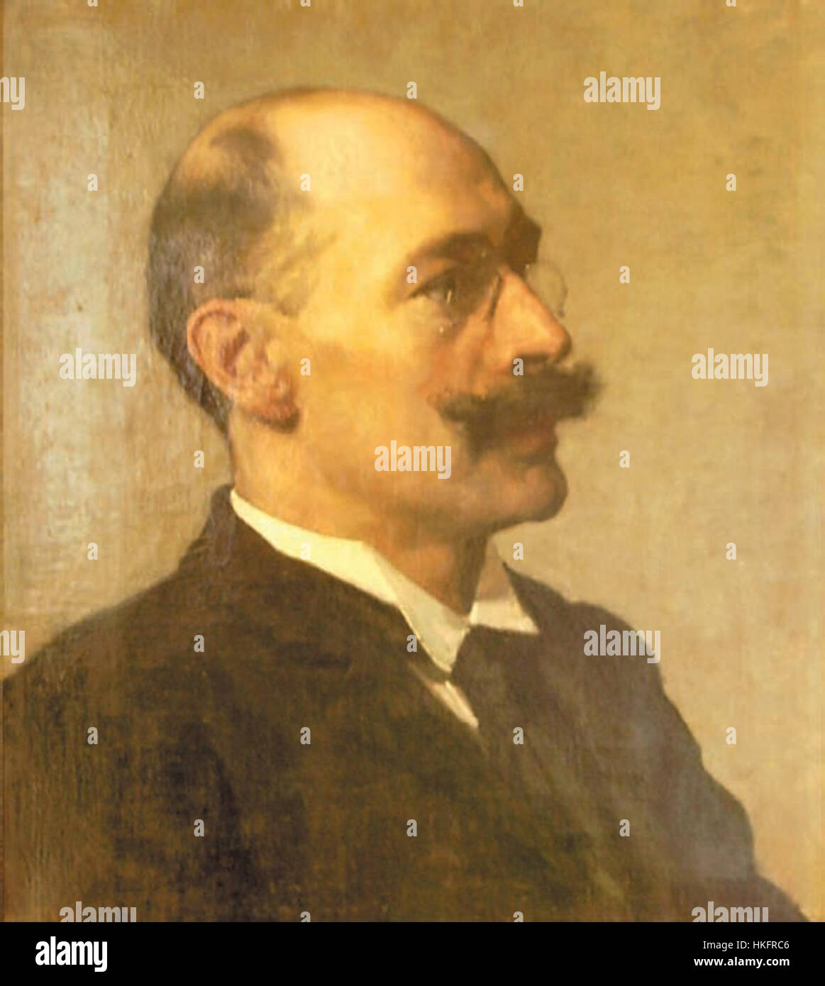 Portret van Evert Cornelis Ekker (1858 1943) door Willem Bastiaan