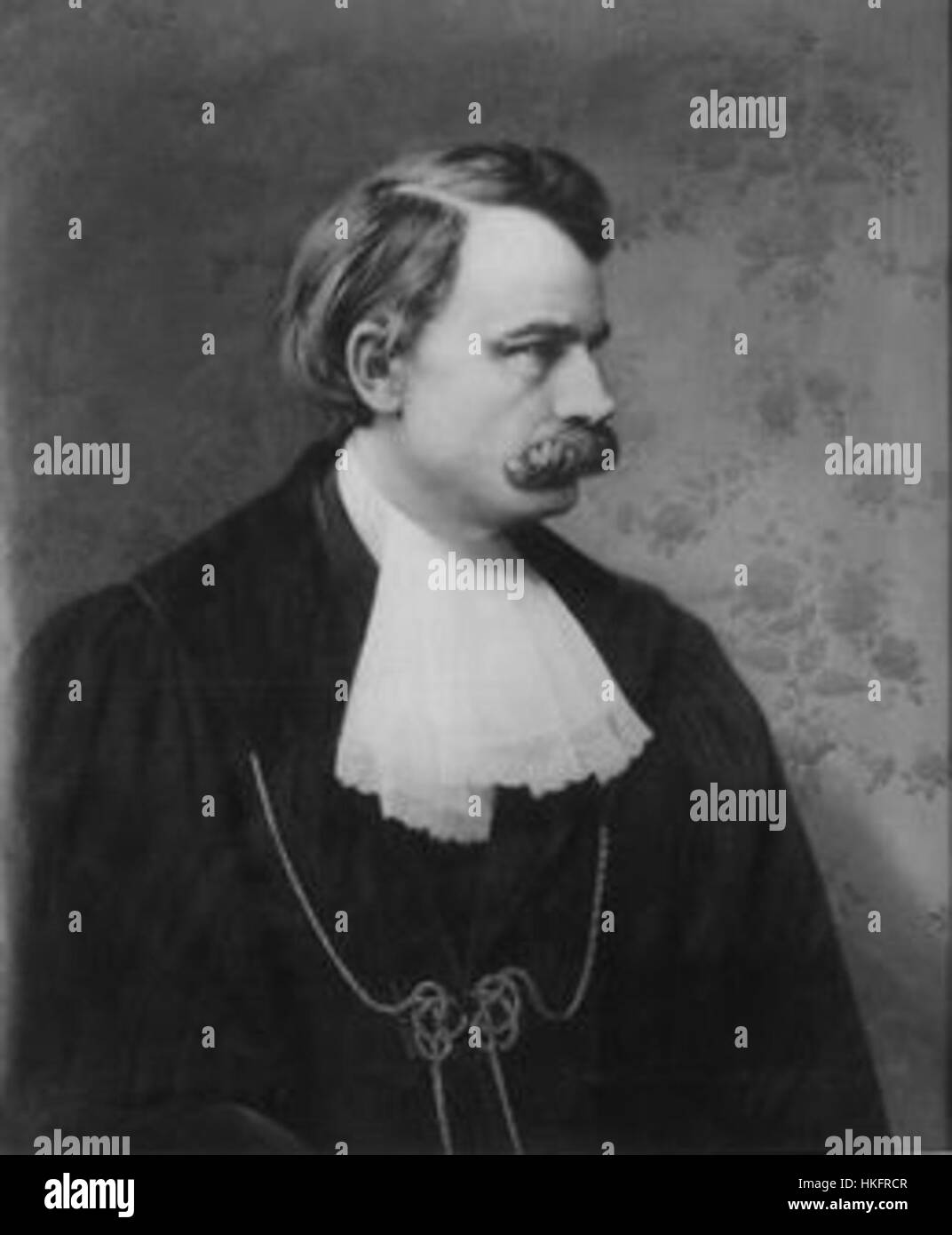 Alfred Freiherr von Gutschmid 1831 1887 Stock Photo