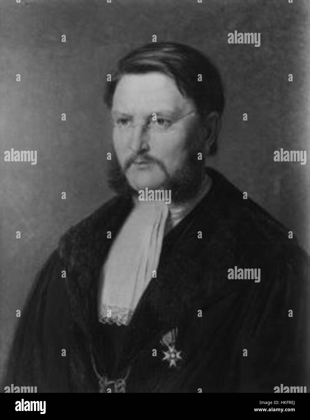 Karl Hermann Friedrich v. Seeger (1829 o. 30 1903) Stock Photo