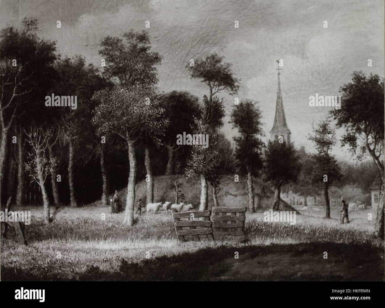 Bonhams : Cornelis Springer (Dutch, 1817-1891) Leaving church