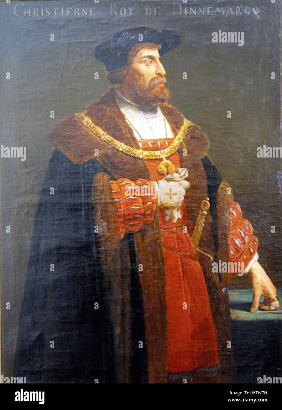 King christian of denmark 16th century hi-res stock photography and ...